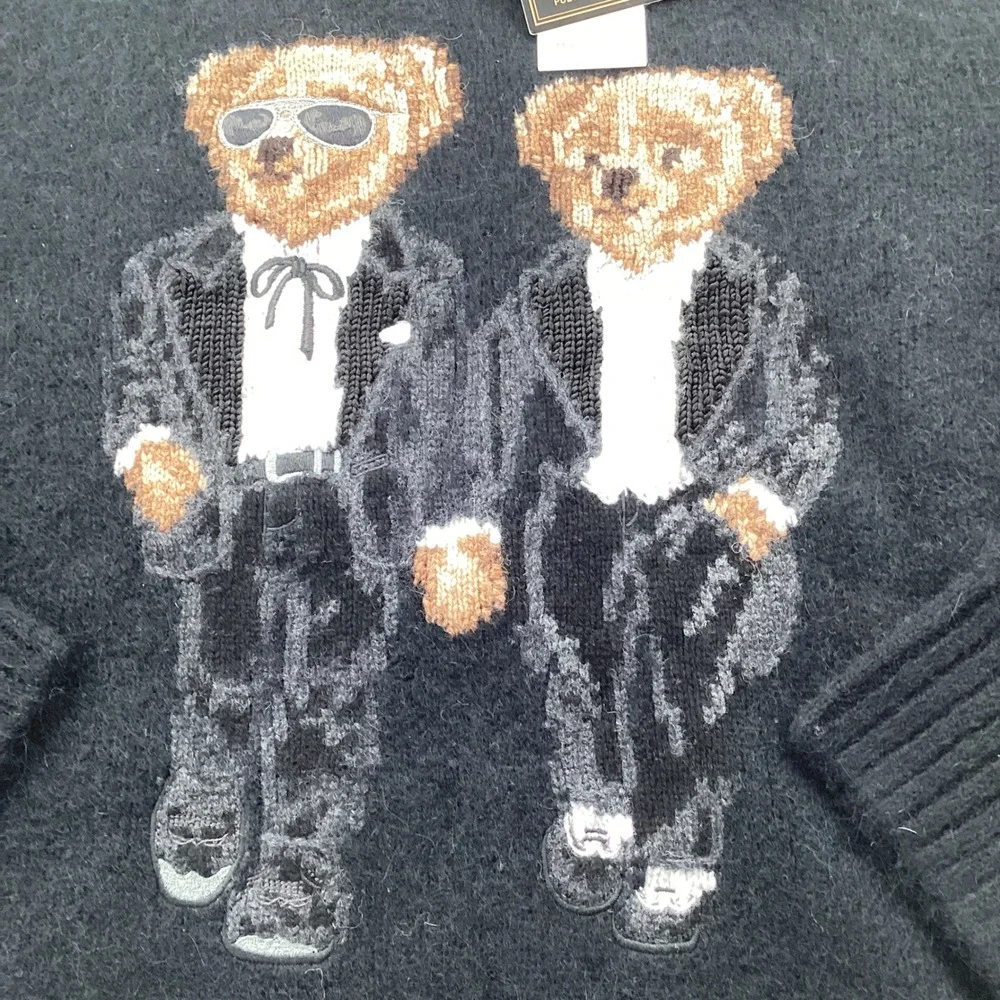 Polo Ralph Lauren Ralph and Ricky Polo Bear Special Edition Turtleneck Sweater